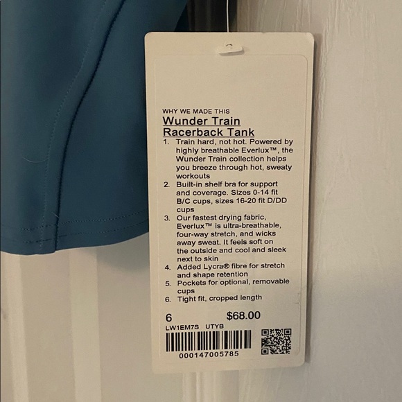 Wunder Train Racerback Tank - Picture 2 of 9